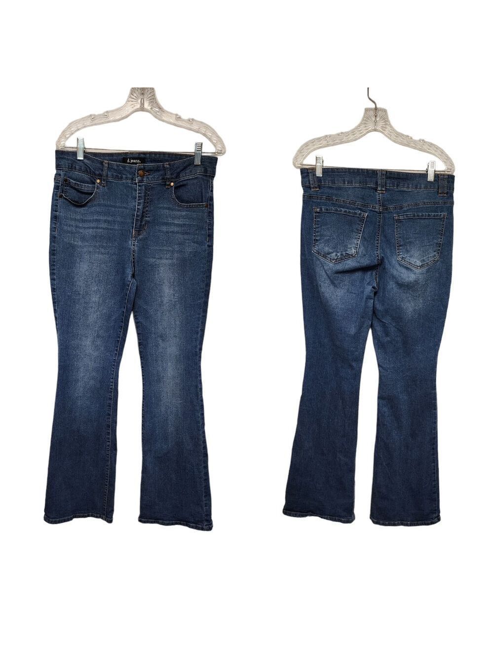 d. Jeans Blue Denim Bootcut Jeans Size 10